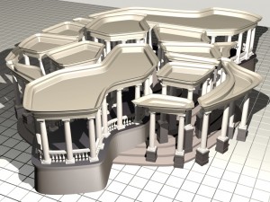 pavilion 3D Модель