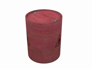 explosive barrel 3D Модель