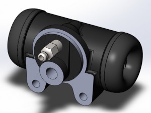 brake cylinder 24-3501040-01 3D 모델