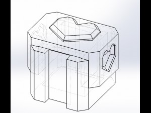 box for the ring Modèles 3D en vedette