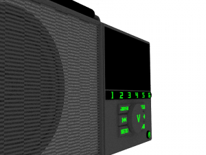 radio Modèle 3D