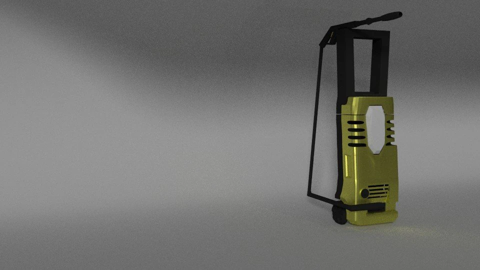 portable car wash machine 3D Model .c4d .max .obj .3ds .fbx .stl .blend 