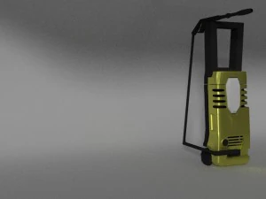 便携式洗车机 3D 模型