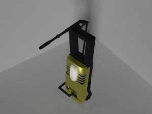 portable car wash machine Model 3D