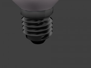 spiral bulb Model 3D