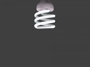 spiral bulb 3D Model