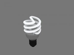 spiral bulb 3D Model