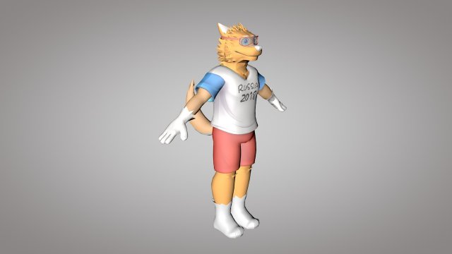 zabivaka 3D Model .c4d .max .obj .3ds .fbx .stl .blend