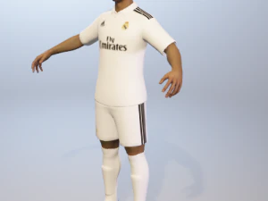 cristiano ronaldo Modèle 3D