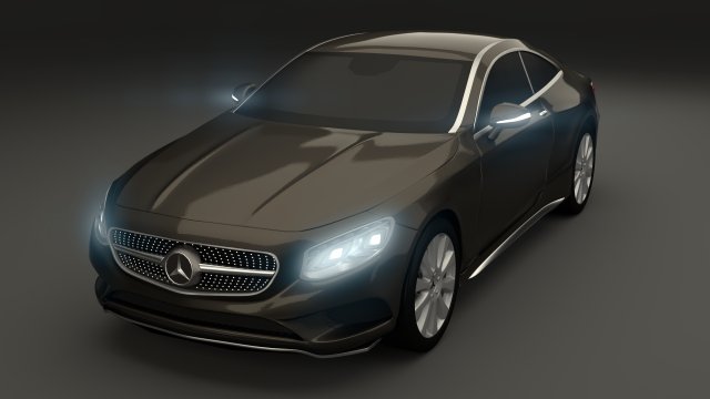 mercedes benz s class Modèle 3D .c4d .max .obj .3ds .fbx .stl .blend 
