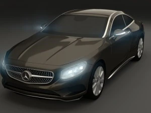 Mercedes-Benz S-Klasse 3D Modell