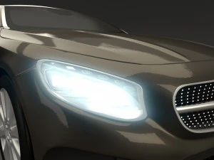 mercedes benz s class 3D Model