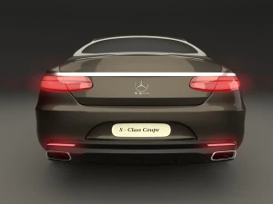 mercedes benz s class 3D Model