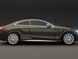 mercedes benz s class Modèle 3D
