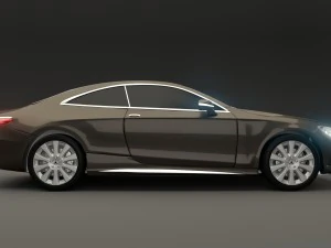mercedes benz s class 3D Model