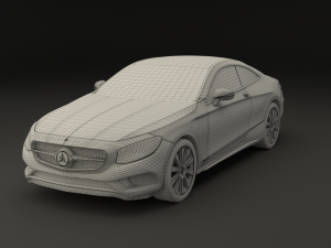 mercedes benz s class Modèle 3D