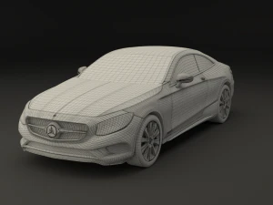 mercedes benz s class 3D Model
