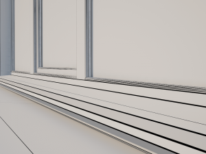 window 3 outer 3D Model
