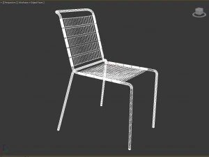 furniture for patio set1 3D Model