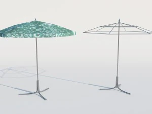 パティオ用家具セット2 3Dモデル