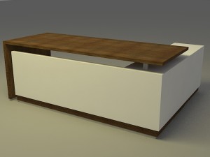 desk of the director 3D 모델