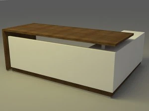 निदेशक की मेज 3D मॉडल