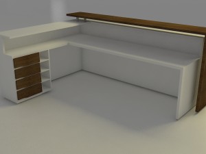 receptions Modelo 3D