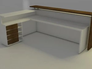 receptions 3D Model