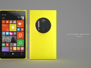 ノキア ルミア 1020 3Dモデル