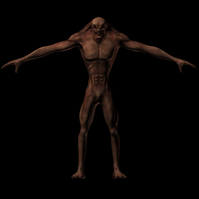 monster 3Dモデル .c4d .max .obj .3ds .fbx .stl .blend 