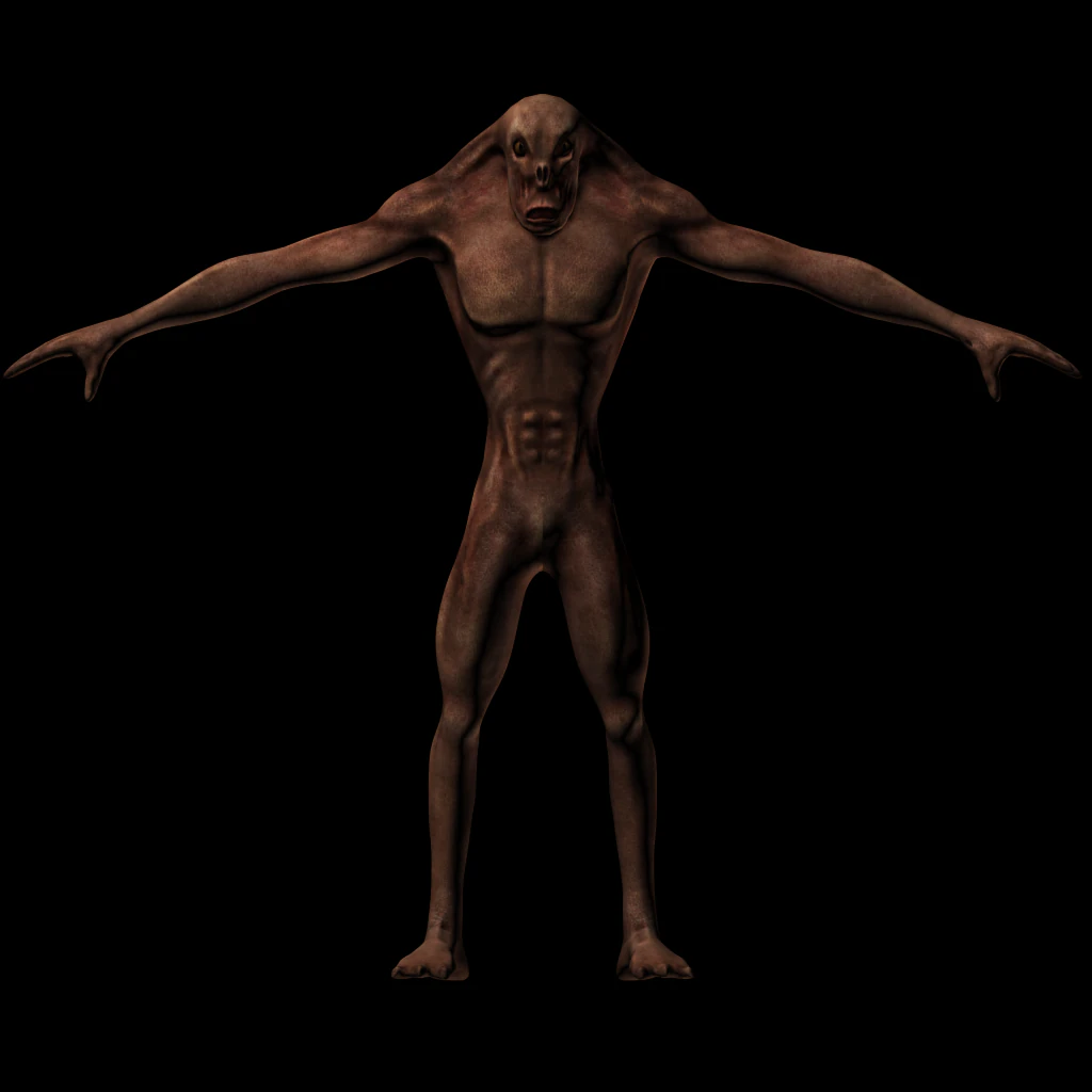 monster 3D Model .c4d .max .obj .3ds .fbx .stl .blend 