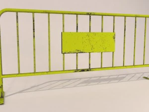 construction fence 3D Model