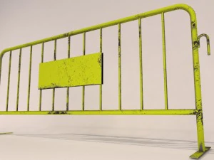 construction fence 3D Model