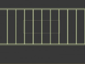 construction fence Modèle 3D