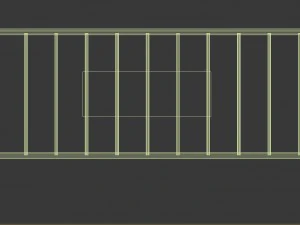 construction fence 3D Model
