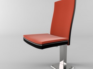 onvertible an armchair for auditorium 3D Models