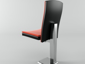 onvertible an armchair for auditorium 3Dモデル