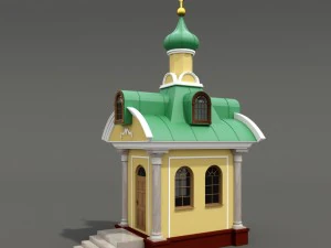 blessing of water chapel 3D Model
