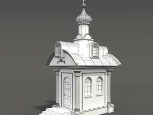 blessing of water chapel 3D मॉडल