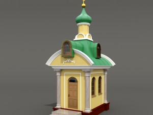 blessing of water chapel 3D मॉडल