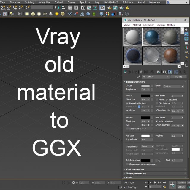 vray old material to ggx 3Dモデル .c4d .max .obj .3ds .fbx .stl .blend 