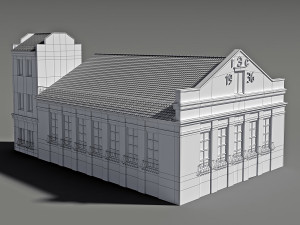 hydroelectric power station 1936 3D Model