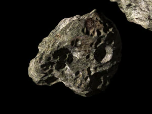detailed meteorites set 3D Model