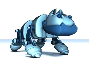 cane-robot Modello 3D