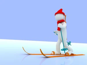 men with the winter olympics 3D Model