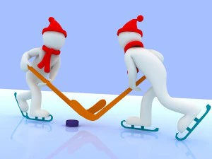 men with the winter olympics 3D Model