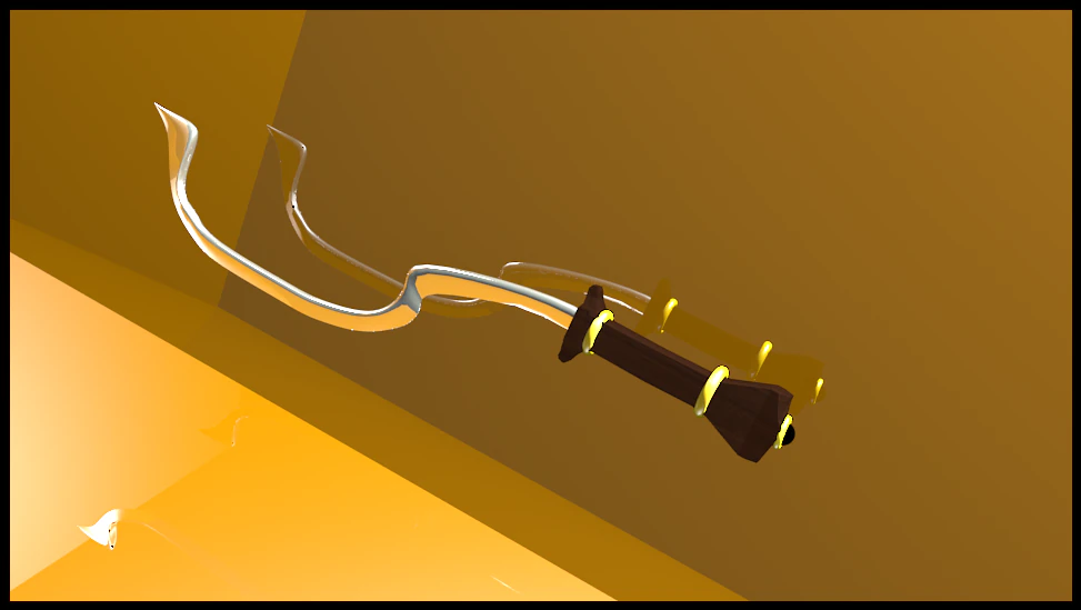 pharaon sword 3D Model .c4d .max .obj .3ds .fbx .stl .blend 