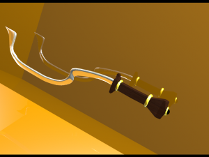 pharaon sword Model 3D