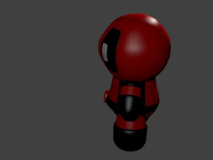 deadpool chibi 3D Model