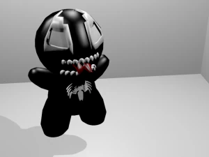 venom chibi 3D Model